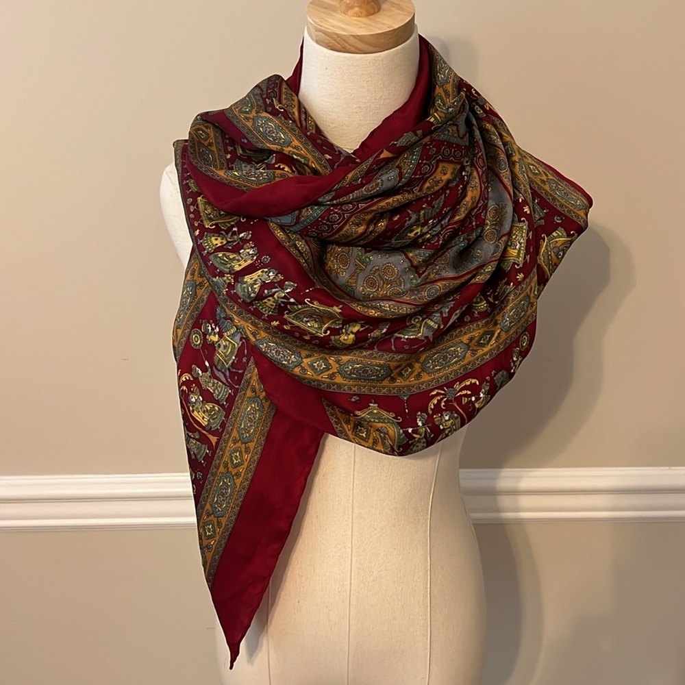Red scarf